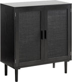 VEVOR Buffet Cabinet, Rattan Sideboard Cabinet - Image 9