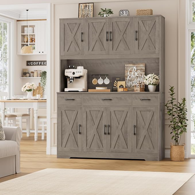 HOSTACK 71" Tall Pantry Cabinet - Image 5