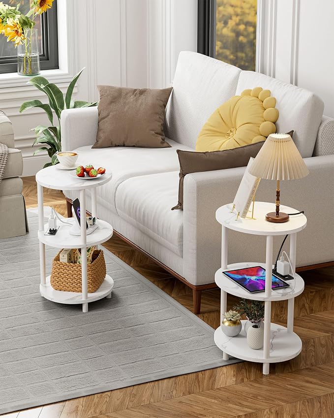 Small Round Side Table - Image 6