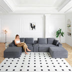 125" Oversized Sectional Couches - Image 7