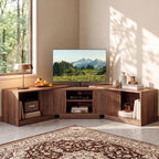 IRONCK TV Stand for 55-80 Inches TVs, Extendable Corner Entertainment Center - Image 8