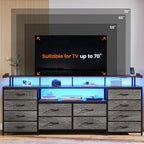 BTHFST 12 Drawers TV Stand Dresser - Image 3