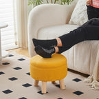 Wimarsbon Storage Ottoman, Modern Round Footrest - Image 7