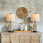 OYEARS 21" Boho Table Lamps Set of 2 - Image 6