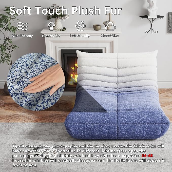 WHGBJA Memory Foam Bean Bag Chair - Image 3