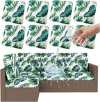 Smiry Waterproof Patio Cushion Covers, Stretch Outdoor Furniture Covers | Couch by Smiry