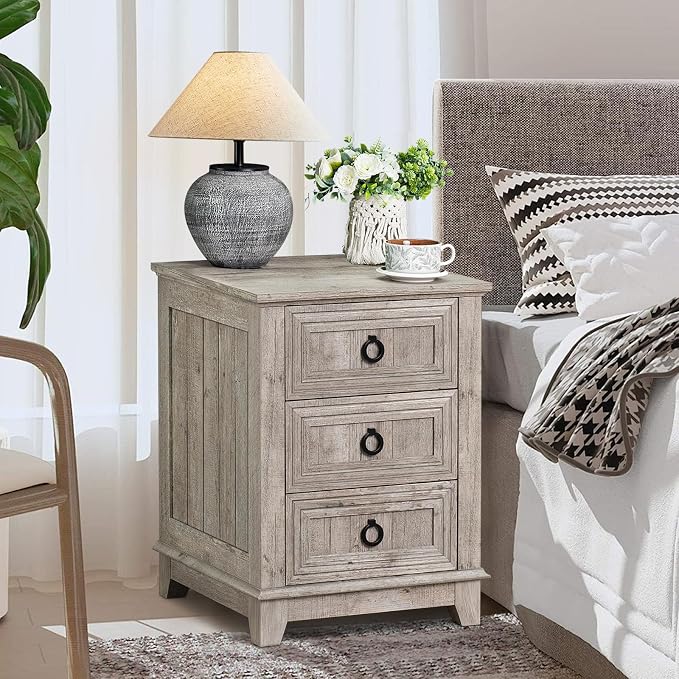 Joaxswe 18" Farmhouse Night Stand - Image 9
