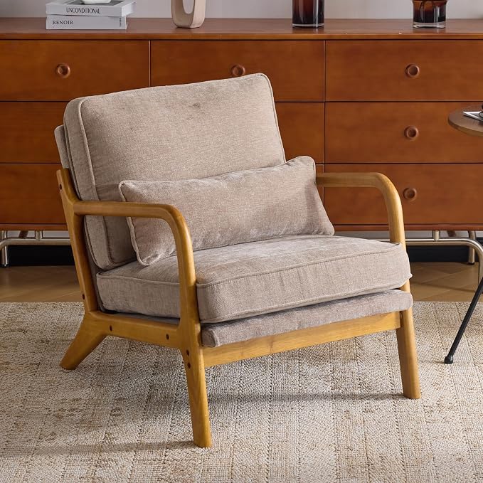 Karl home Mid Century Modern Accent Chair by Karlhome