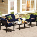 12Pcs Patio Cushion Covers, Outdoor Stretch Cushion Covers, Washable | Stretch - Image 6