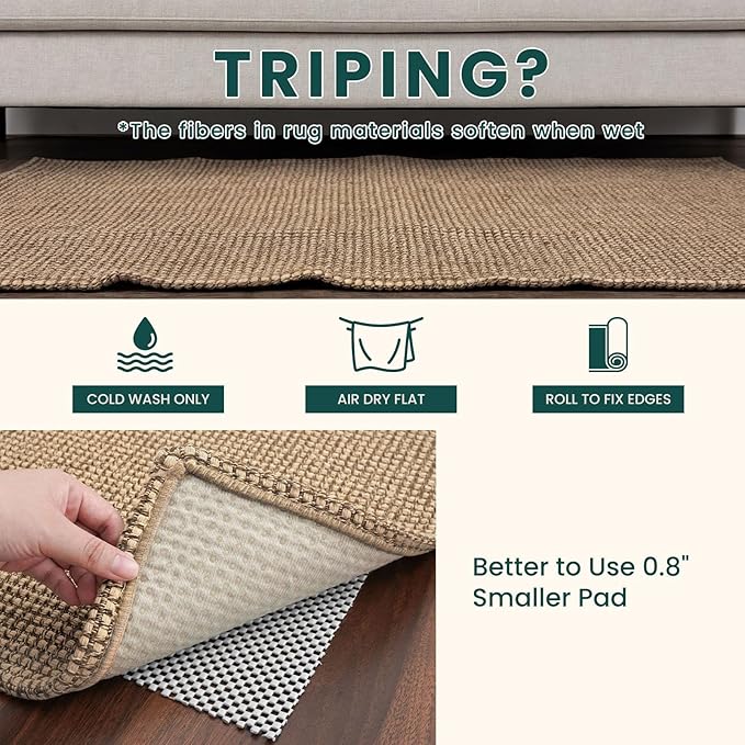KOZYFLY Boho 3x16 Runners Rugs for Hallway, Extra Long Washable Runner Rug - Image 8