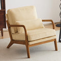VINGLI Upgraded Premium Corduroy Accent Chair, Upholstered Arm Chair, Solid by VINGLI