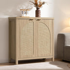 SICOTAS Rattan Sideboard Buffet Cabinet by SICOTAS
