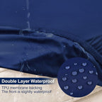 Smiry Waterproof Patio Cushion Covers, Stretch Outdoor Furniture Covers | Couch - Image 2