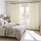Topfinel 105 Inch Curtains 2 Panels Set, Two Packs Pinch Pleat Back Tab Linen - Image 2