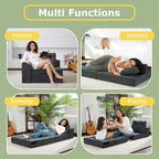 Folding Sofa Bed, 4 in 1 Convertible Sleeper Chair - Image 5
