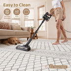 cotiled Boho 10x14 Area Rug for Living Room: Large Moroccan Washable Rug | - Image 2