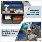 5 Pieces Outdoor Furniture Set - Image 4