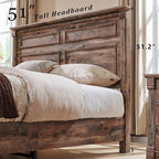 Aitjunz Farmhouse Queen Size Bed Frame - Image 4