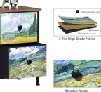 EXOTICA 6 Drawer Dresser for Bedroom Van Gogh Chest of Drawers Wide TV Stands - Image 5
