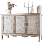 RoyalCraft Buffet Cabinet with Storage, Vintage Solid Wood Sideboard with 3 - Image 9