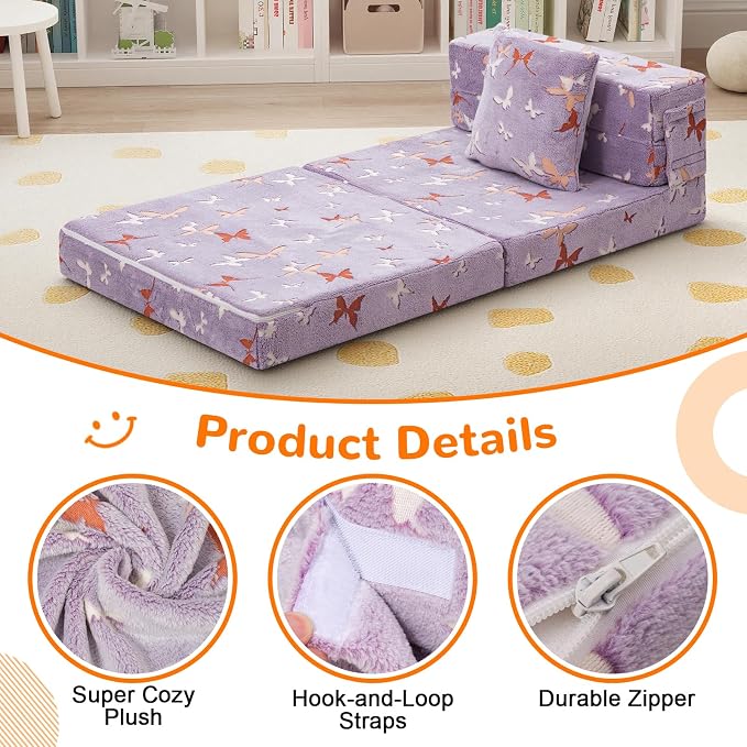 MeMoreCool Foldable Futon Chair Bed - Image 7