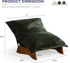 MAXYOYO Adjustable Living Room Chair, Convertible Bean Bag Chair & Recliner - Image 2