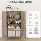 Homleke Farmhouse Bathroom Cabinet - Image 4