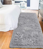 LOCHAS 2x8 Runner Rugs for Hallway, Fluffy Area Rugs for Bedroom - Image 3