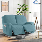 Timeles Recliner Covers Extra Wide Recliner Loveseat Covers Oversized Reclining - Image 8