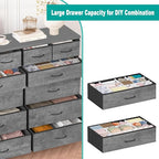 VASICAR Gray Dresser for Bedroom - Image 4