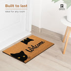 Coir Welcome Mat, Welcome Cats, 24 x 36 in | 100% Natural Coir, Anti-Shedding - Image 5