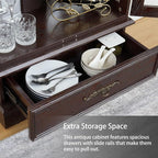 Lighted Glass Cabinet, Curio Display Cabinet - Image 5