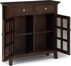 SIMPLIHOME Acadian Storage Cabinet - Image 4