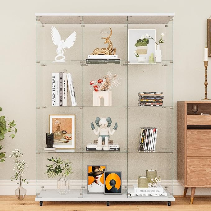Beauty4U Glass Display Cabinet - Image 6