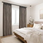 Pinch Pleated 92 Inch Curtains 2 Panels - Image 2