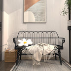 DIBRATY Entryway Bench, Spindle Back Wooden Dinning Bench, Farmhouse Foyer Bench - Image 3
