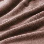BEDELITE Fleece Blanket Soft Plush Twin Size Blanket Brown 60"x80" | Ultra Soft - Image 3