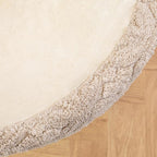 Plush Multi-Functional Ottoman Pouf – Ergonomic Ottoman Foot Rest - Image 9