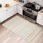 cotiled Washable 3x5 Entryway Rugs: Boho Moroccan Soft Small Rug | Solve Modern - Image 3