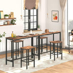 HOOBRO Bar Table Set, Pub Tables Bar Height - Image 6