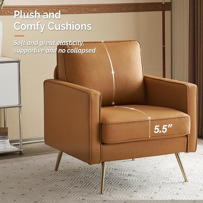 VINGLI Living Room Chairs Set of 2 - Image 5