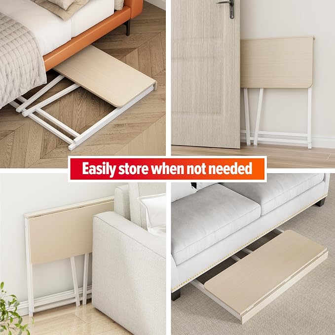 WOHOMO Folding Desk, Small Foldable Desk 31.5" - Image 3