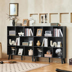 LEYAOYAO 8 Cube Bookshelf, 3 Tier Bookcase - Image 4