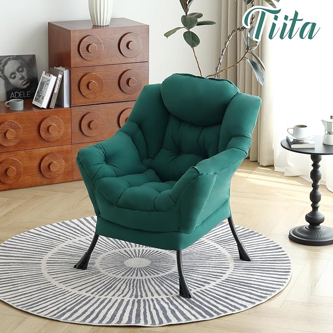 Tiita Lazy Chair, Comfy Leisure Sofa Reading Chair - Image 5