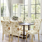 BIETYONE Stretch Dining Chair Covers Set of 6, Soft Removable Washable Kitchen - Image 2