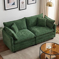 78" Modular Sectional Sofa, Cloud Couch Loveseat Sofa, Deep Seat Washable by Unknown