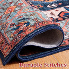 SERISSA 9x12 Washable Non Slip Boho Area Rug - Image 8