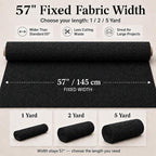 Mini Chenille Linen Blend Upholstery Fabric by the Yard, 57 Inch Wide Soft - Image 3
