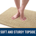 OLANLY Dog Door Mat for Muddy Paws 34x21, Super Absorbent Chenille Mud Mat | - Image 4