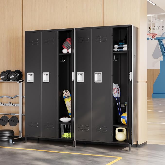 Metal Locker Storage Locker, Assemble Required - Image 2